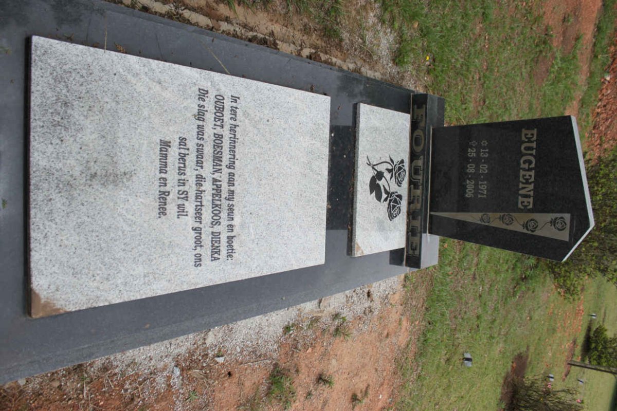 FOURIE Eugene 1971-2006