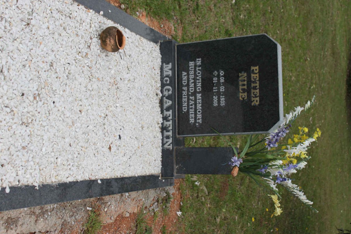 McGAFFIN Peter Nile 1935-2005
