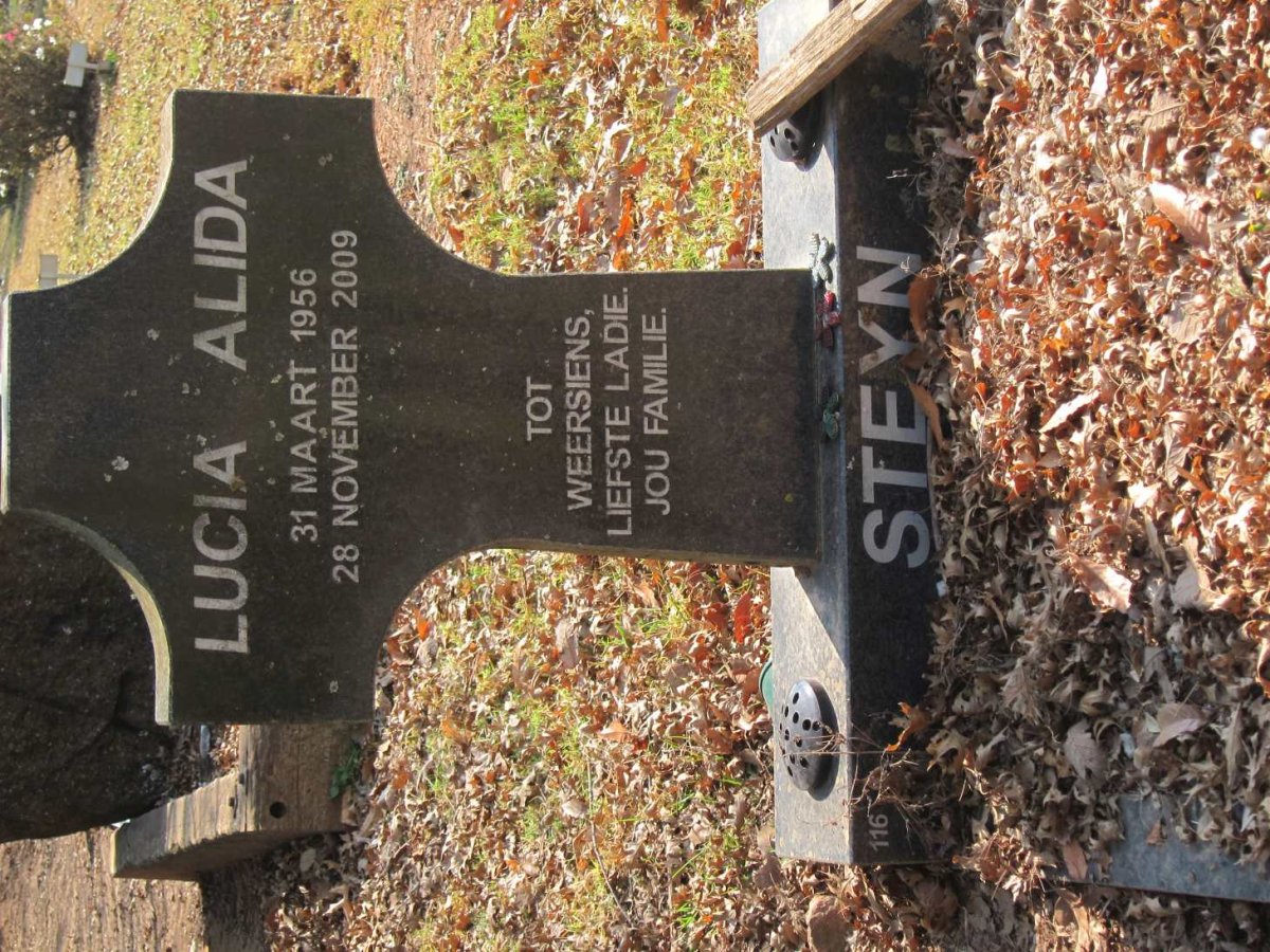 STEYN Lucia Alida 1956-2009