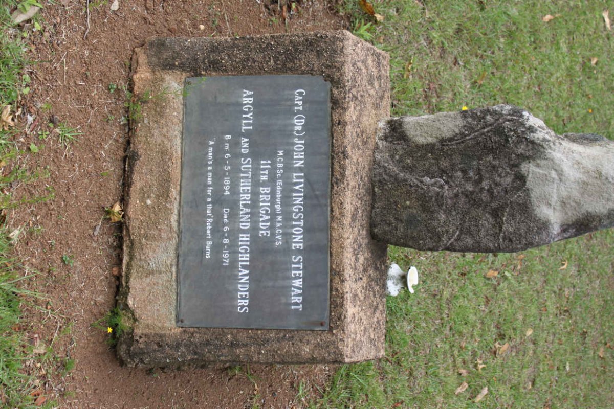 STEWART John Livingstone 1894-1971