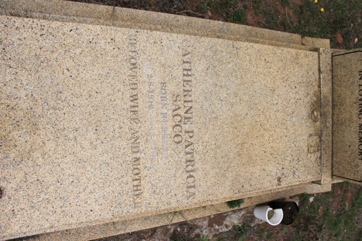 SACCO Catherine Patricia nee HERBERT 1910-19??