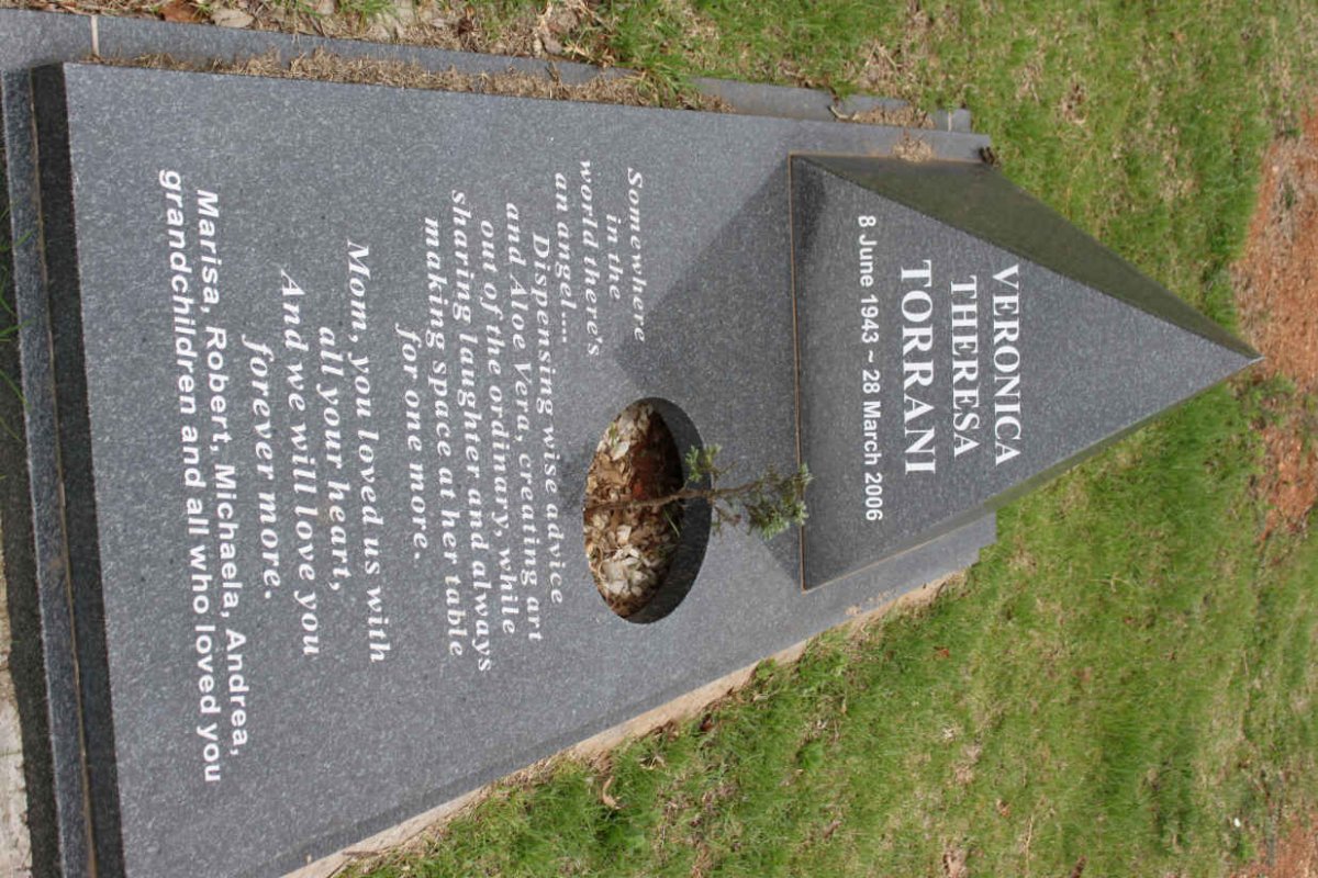 TORRANI Veronica Theresa 1943-2006