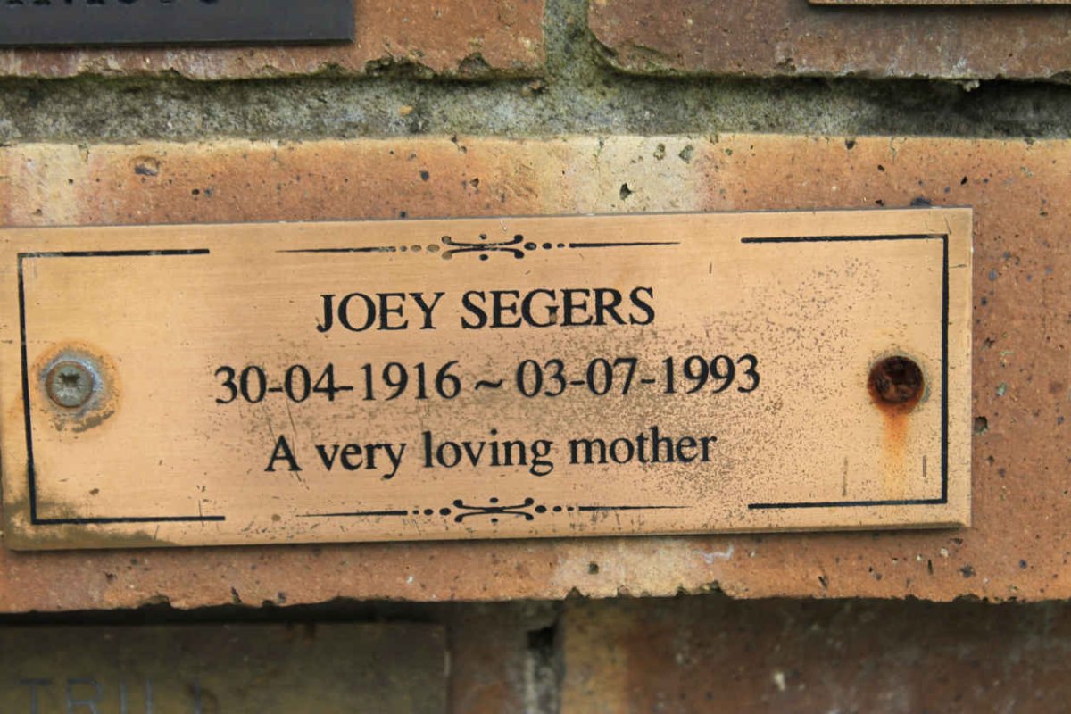 SEGERS Joey 1916-1993