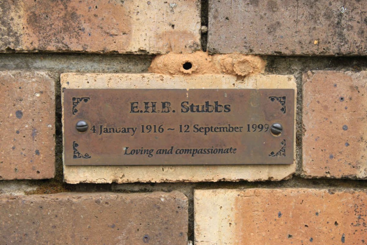 STUBBS E.H.B. 1916-1999