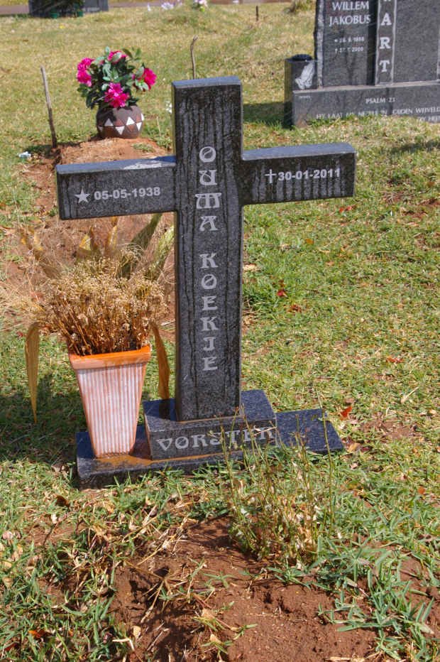 VORSTER Koekje 1936-2011