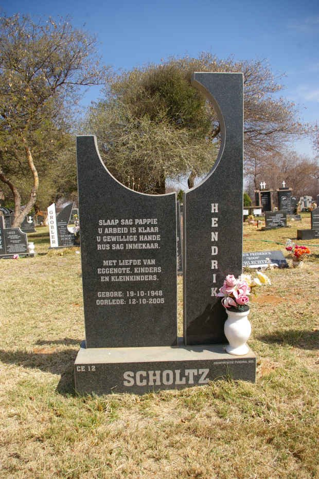SCHOLTZ Hendrik 1948-2005