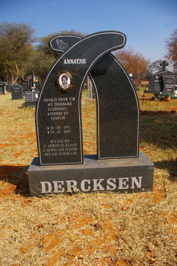 DERCKSEN Annatjie 1971-2007