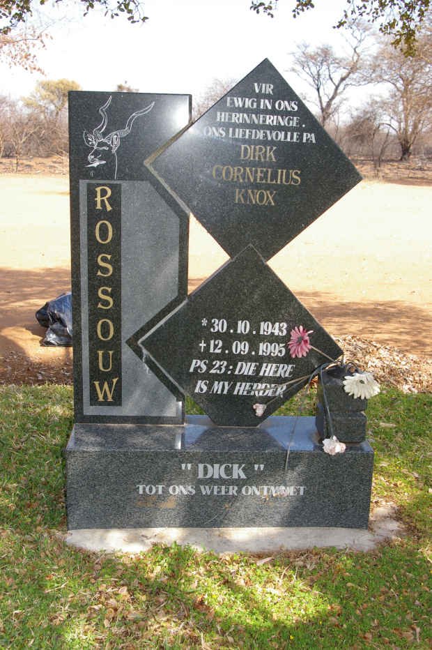ROSSOUW Dirk Cornelius Knox 1943-1995