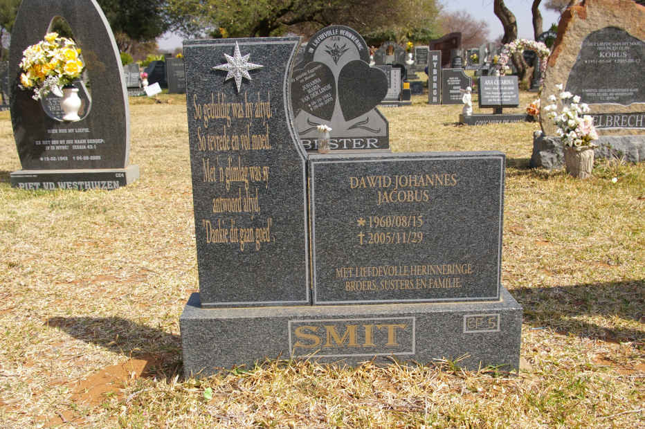 SMIT Dawid Johannes Jacobus 1960-2005