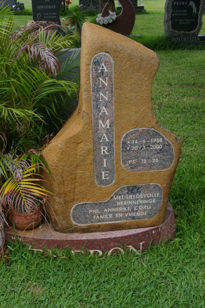THERON Annamarie 1958-2000