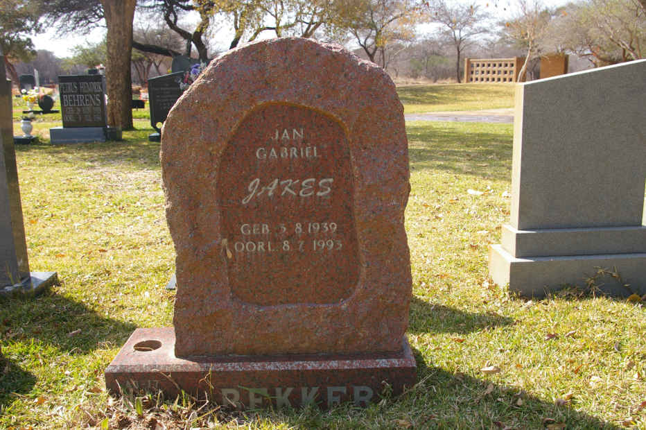 BEKKER Jan Gabriel 1939-1993