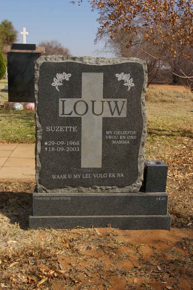 LOUW Suzette 1968-2003