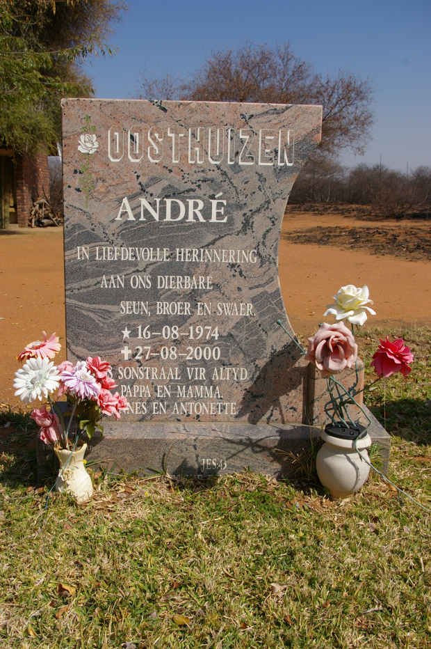 OOSTHUIZEN André 1974-2000