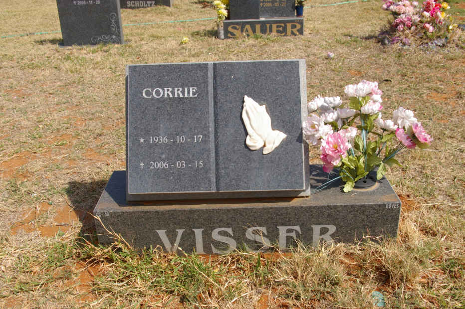 VISSER Corrie 1936-2006