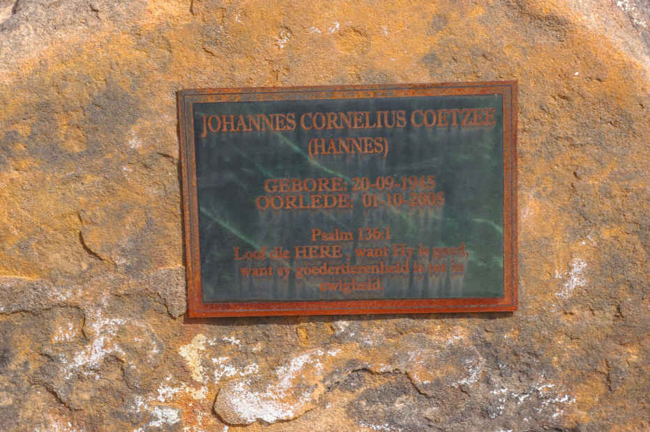 COETZEE Johannes Cornelius 1945-2005