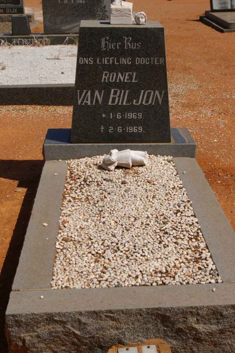 BILJON Ronel, van 1969-1969