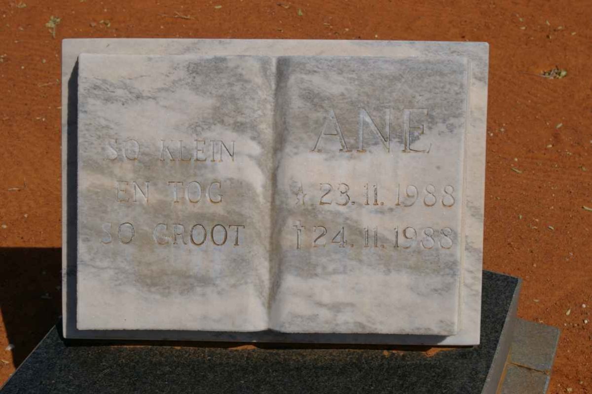 COETSEE Ane 1988-1988