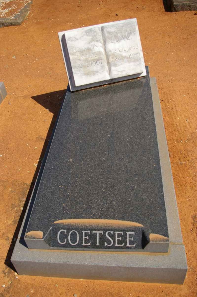 COETSEE Ane 1988-1988