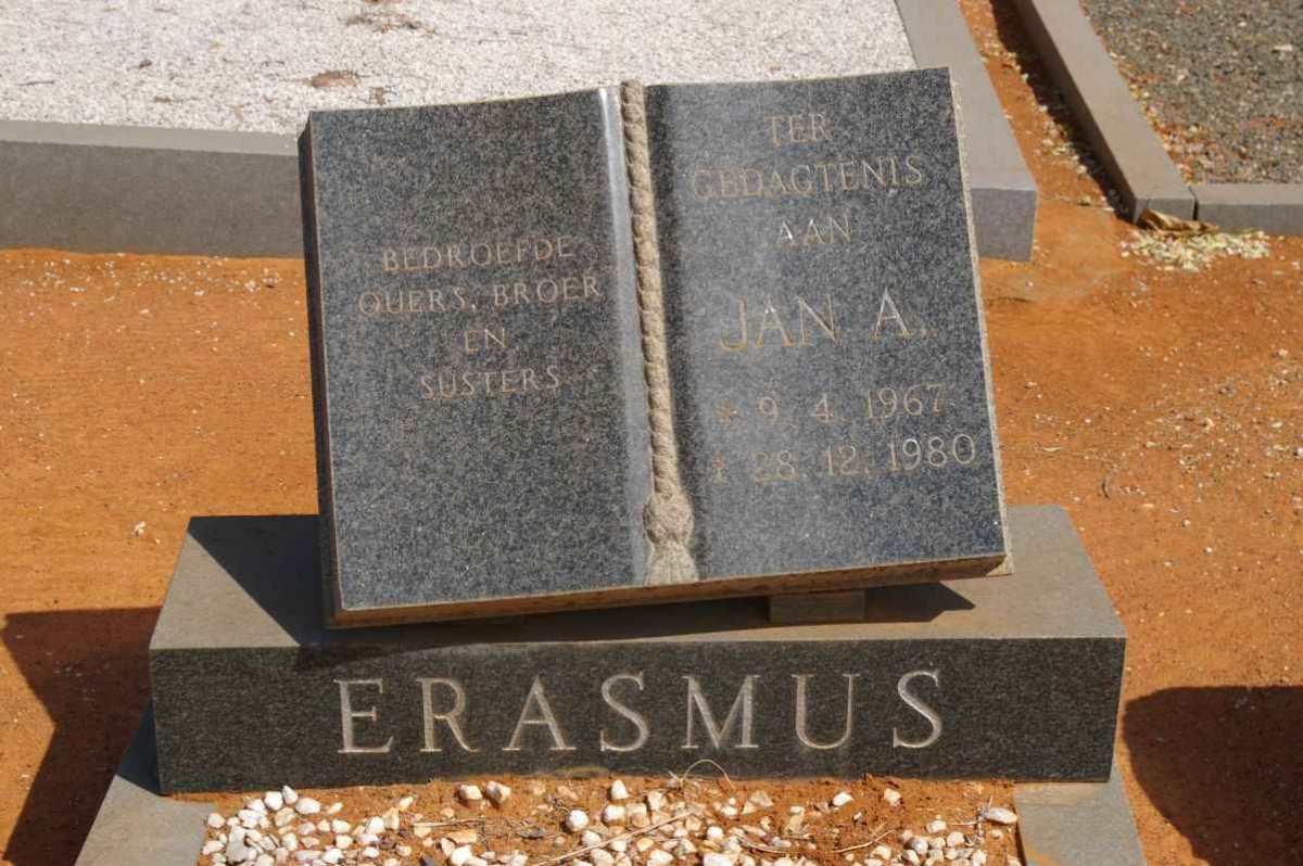 ERASMUS Jan A. 1967-1980