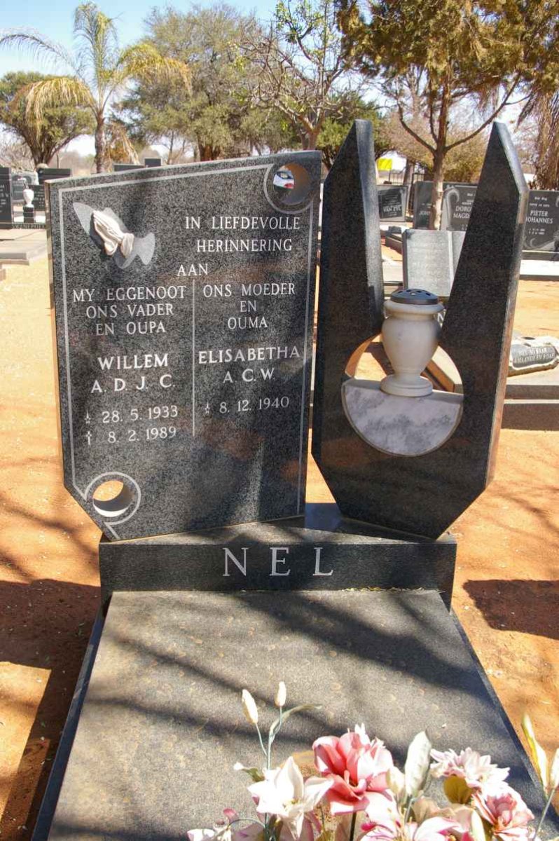 NEL Willem A.D.J.C. 1933-1989 &amp; Elisabeth A.C.W. 1940-