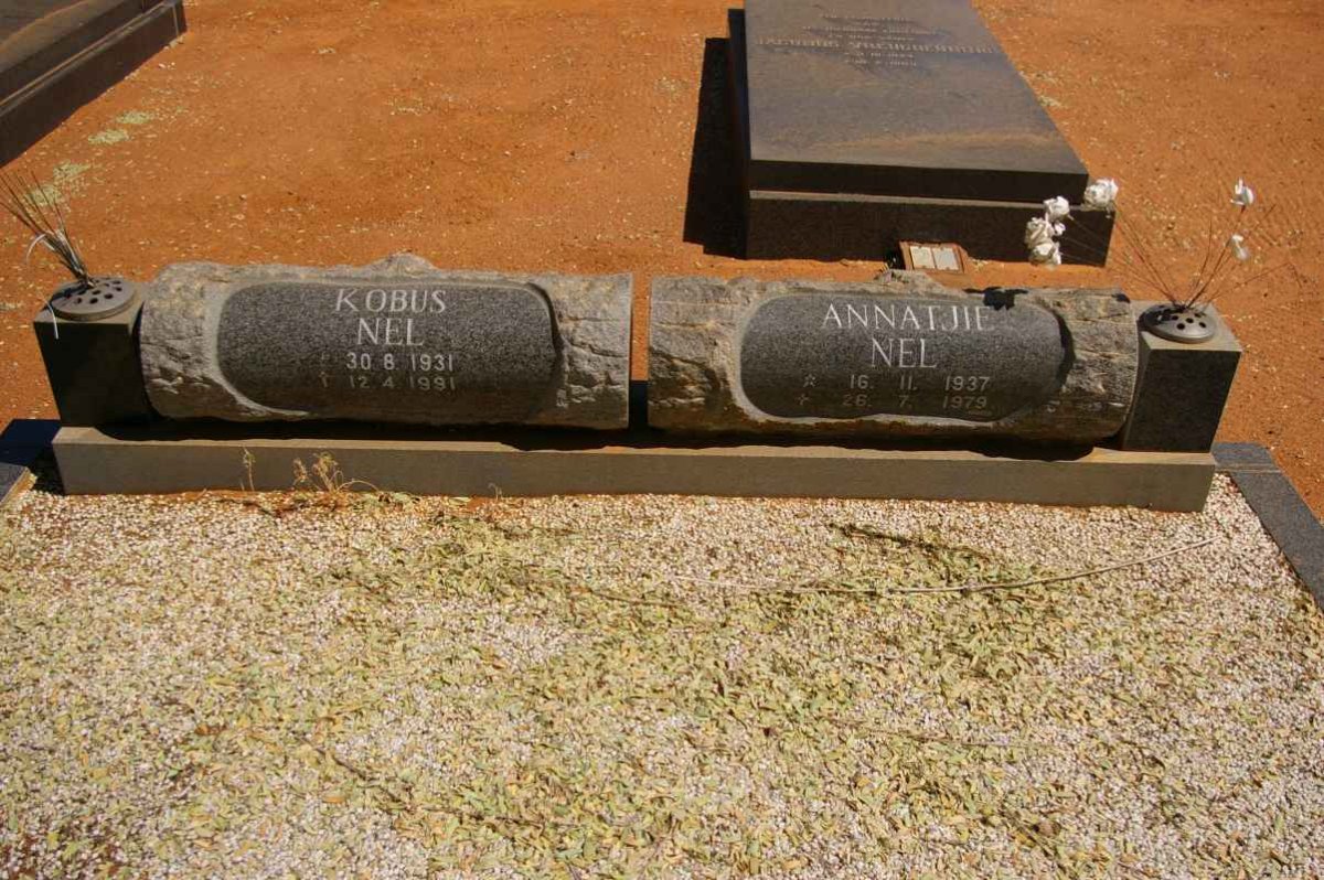 NEL Kobus 1931-1991 &amp; Annatjie 1937-1979