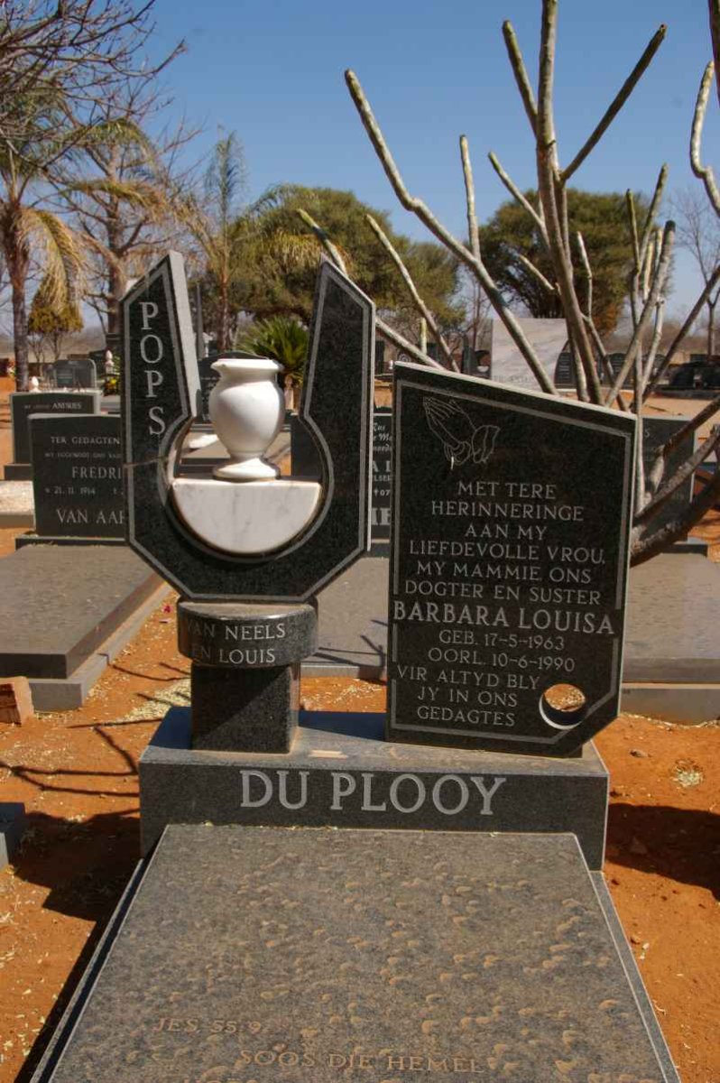 PLOOY Barbara Louisa, du 1963-1990