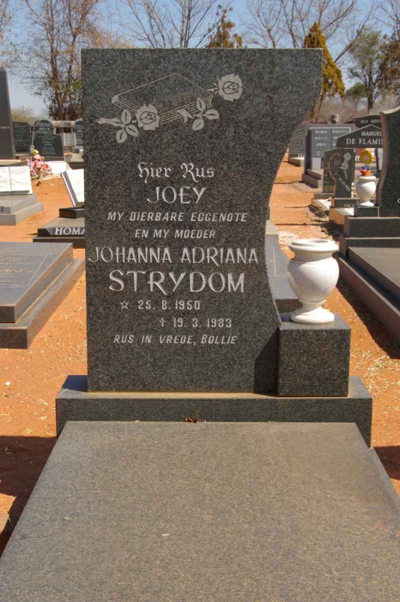 STRYDOM Johanna Adriana 1950-1983