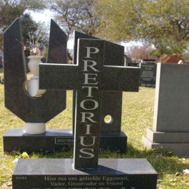 PRETORIUS Pieter Hermanus 1941-2002