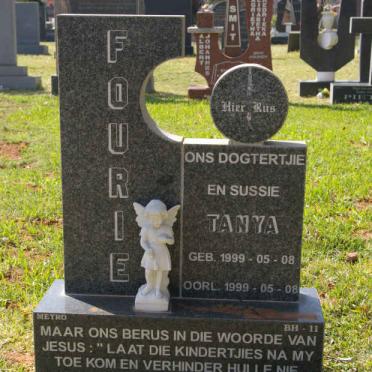 FOURIE Tanya 1999-1999