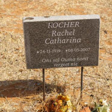 ROCHER Rachel Catharina 1919-2007