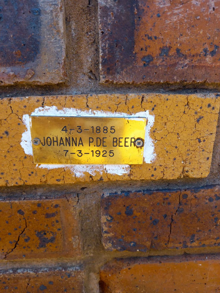 BEER Johanna P., de 1885-1925