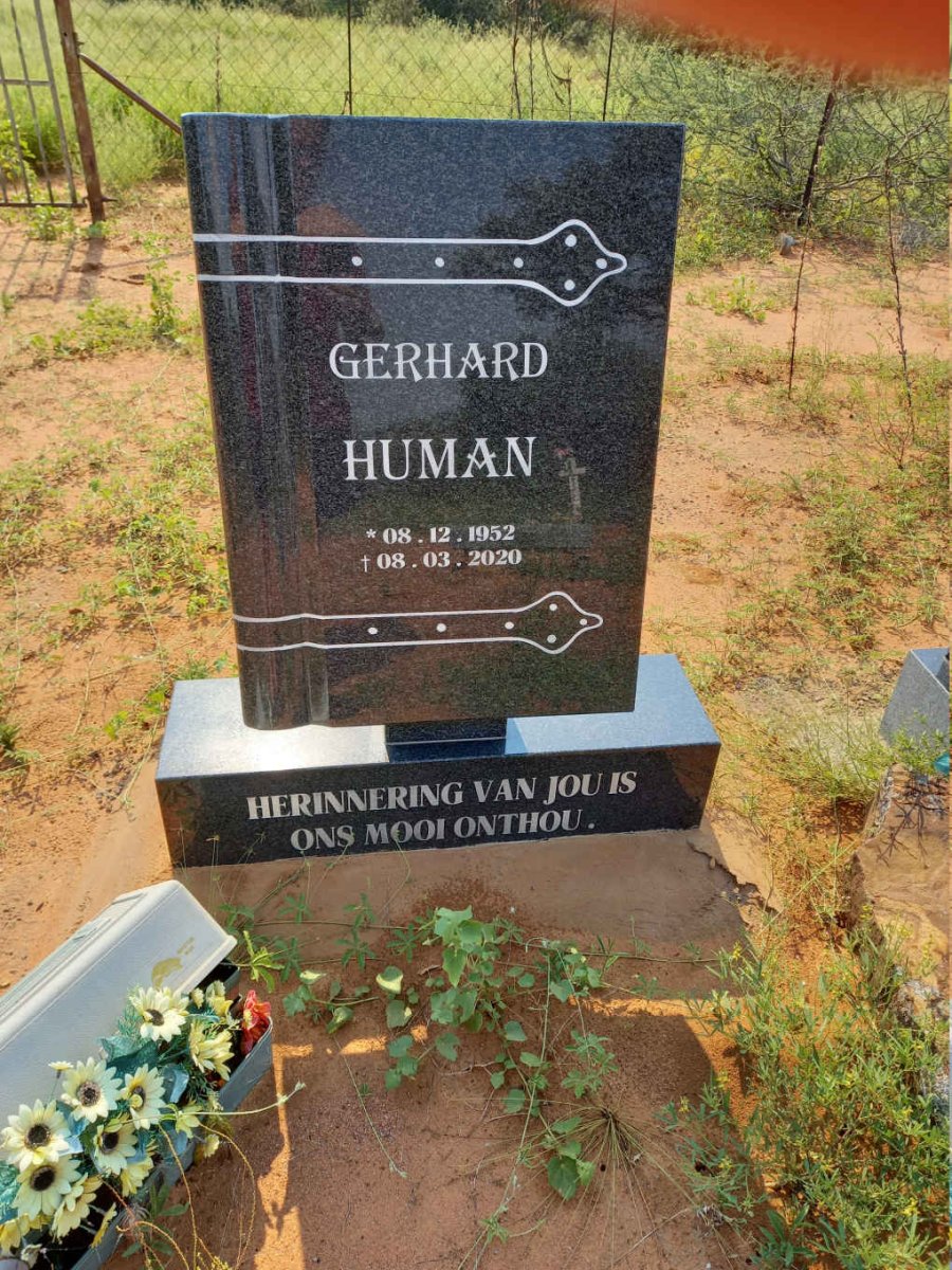 HUMAN Gerhard 1952-2020