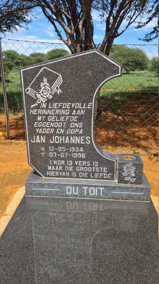 TOIT Jan Johannes, du 1934-1996