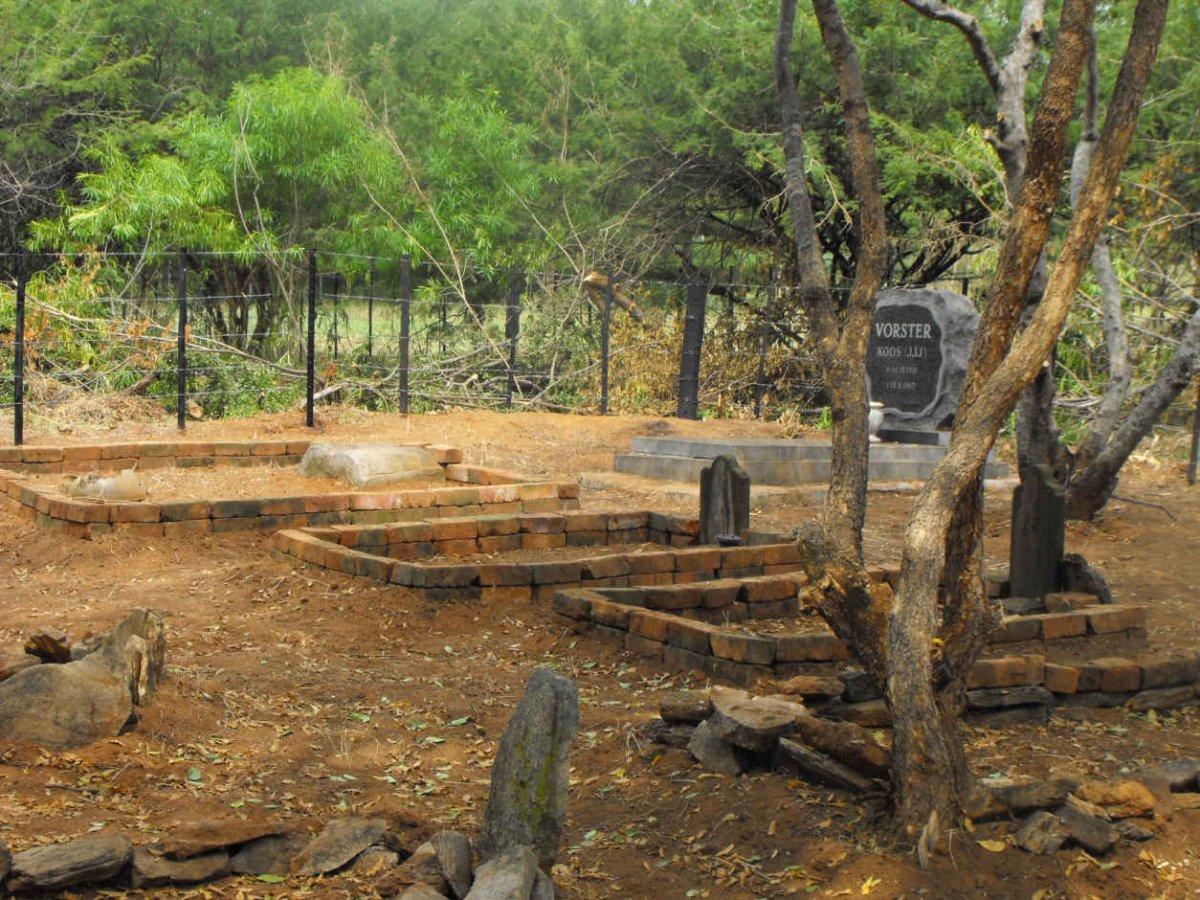 2. Overview inside the cemetery