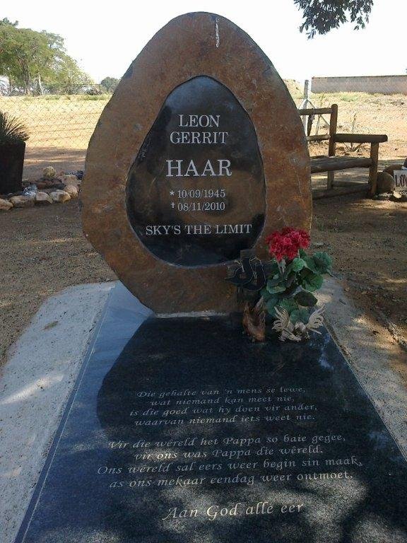HAAR Leon Gerrit 1945-2010