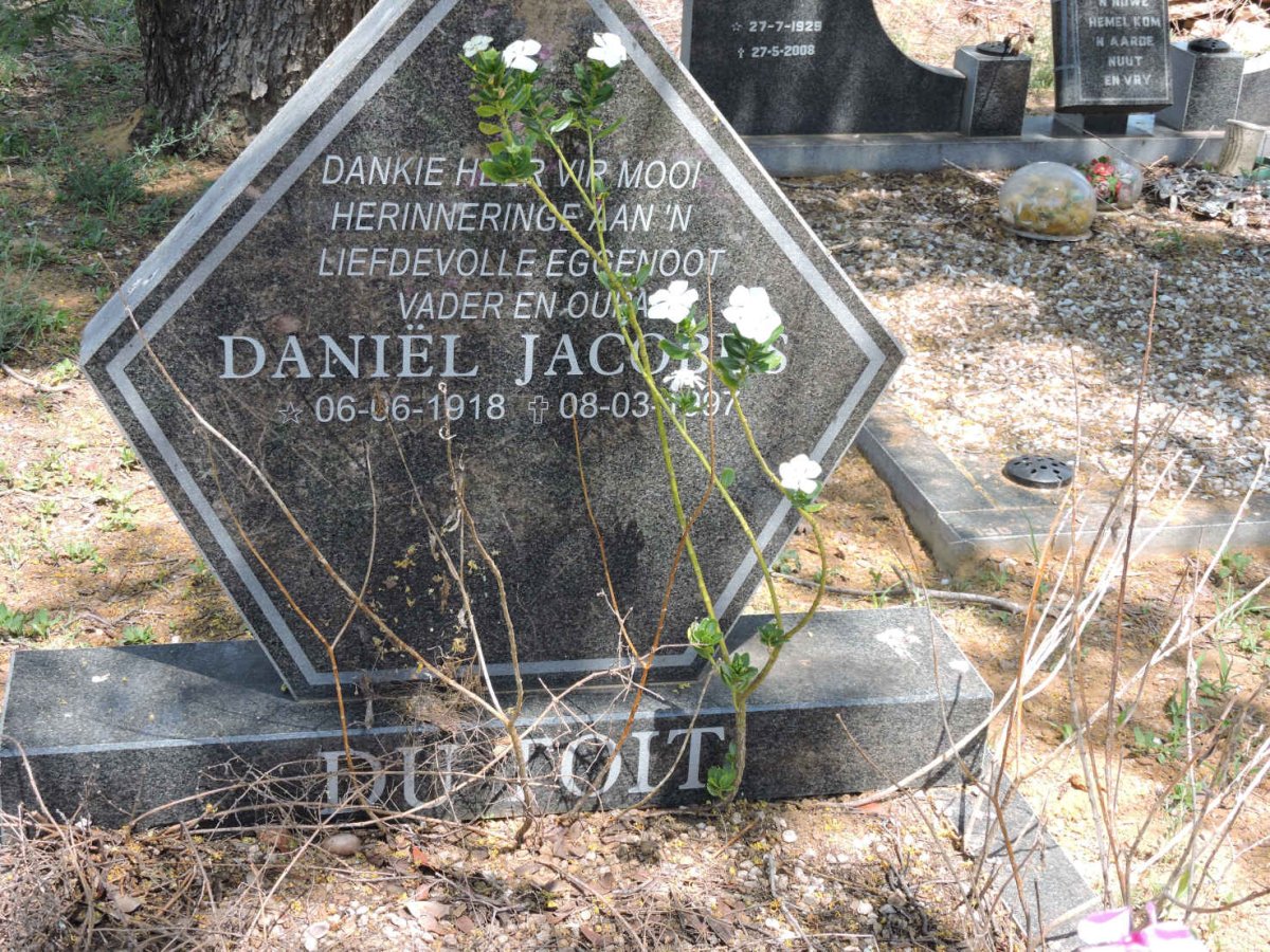 TOIT Daniel Jacobus, du 1918-1997