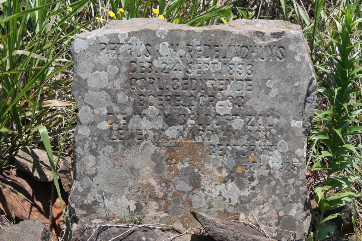 REDELINGHUYS Petrus J.H. 1893-