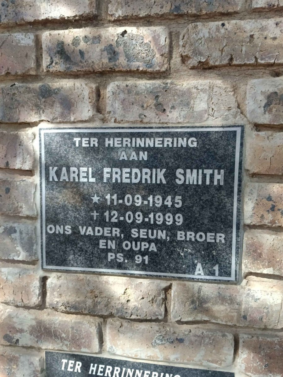 SMITH Karel Fredrik 1945-1999