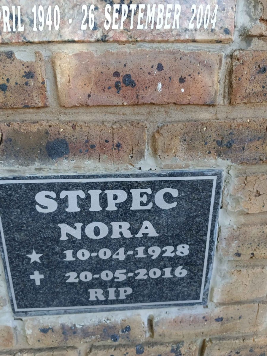 STIPEC Nora 1928-2016