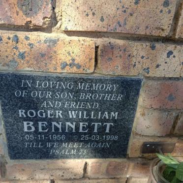 BENNETT Roger William 1956-1998