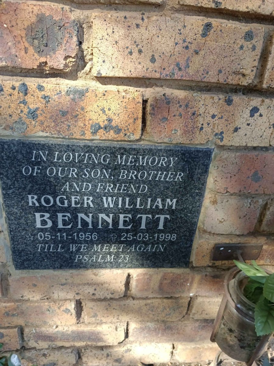 BENNETT Roger William 1956-1998
