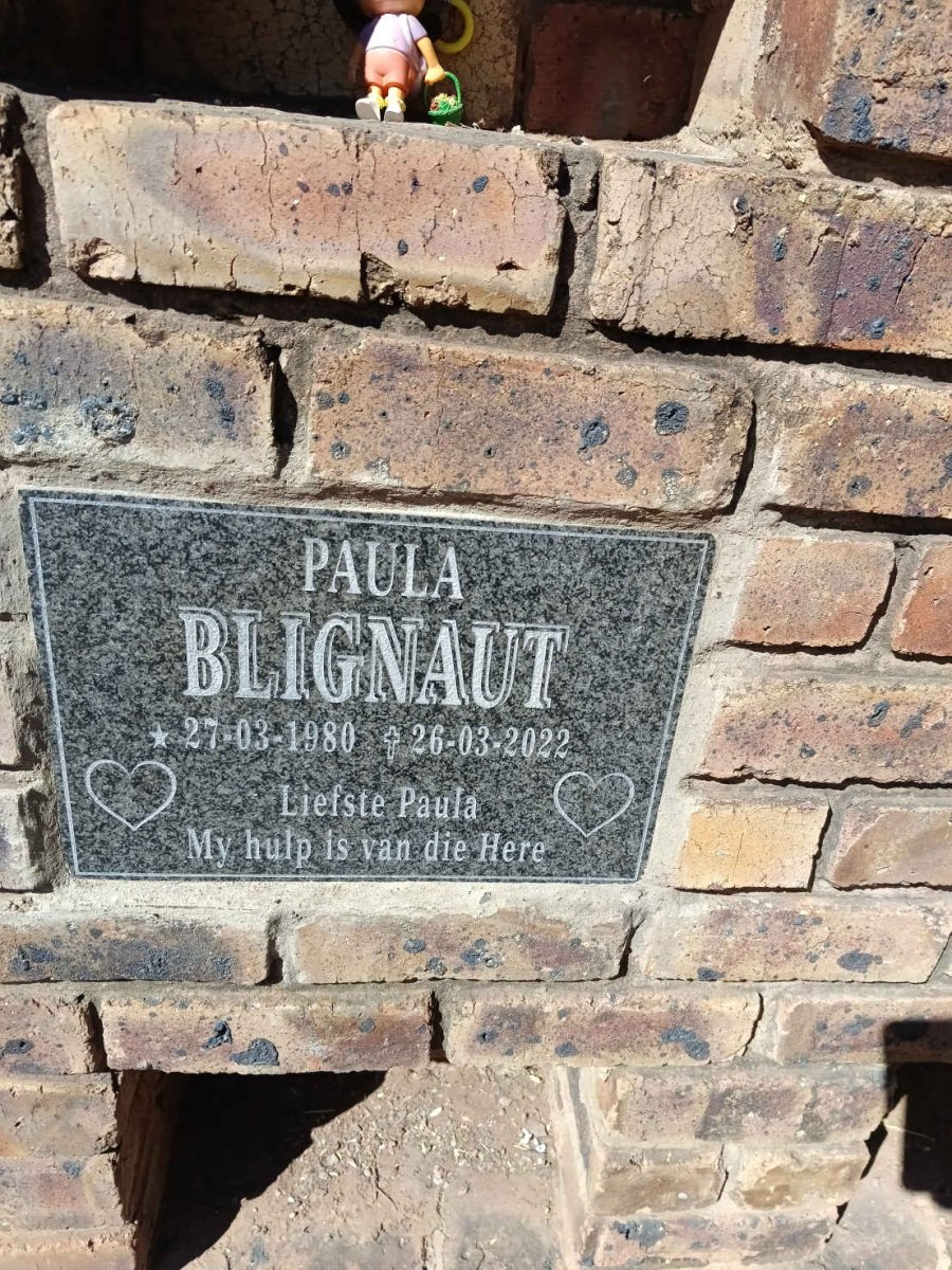 BLIGNAUT Paula 1980-2022
