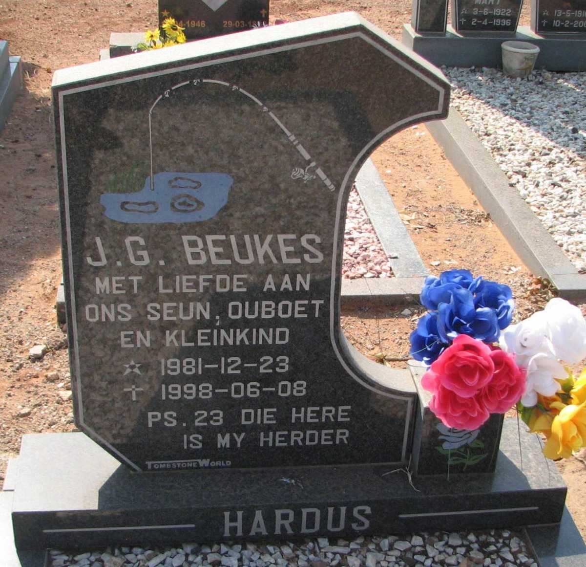 BEUKES J.G. 1981-1998