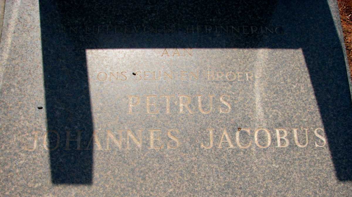 BOSHOFF Petrus Johannes Jacobus 1967-1992