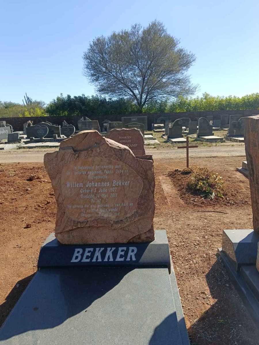BEKKER Willem Johannes 1927-2011