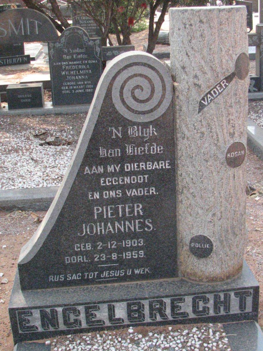 ENGELBRECHT Pieter Johannes 1903-1959