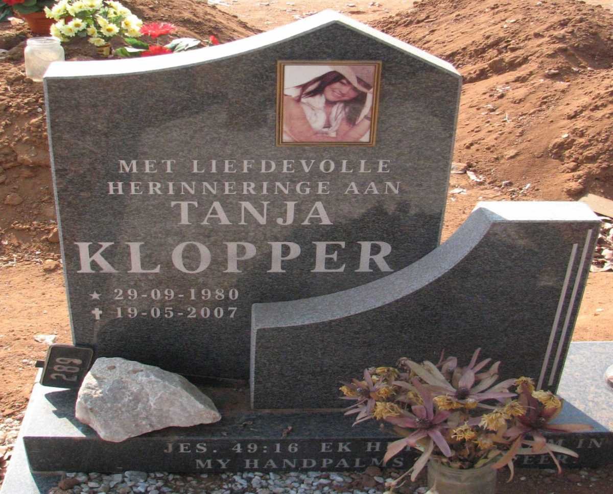 KLOPPER Tanja 1980-2007