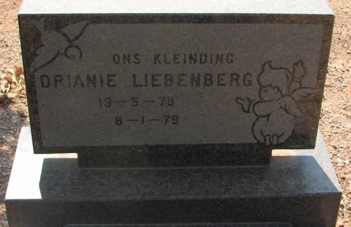 LIEBENBERG Drianie 1978-1979