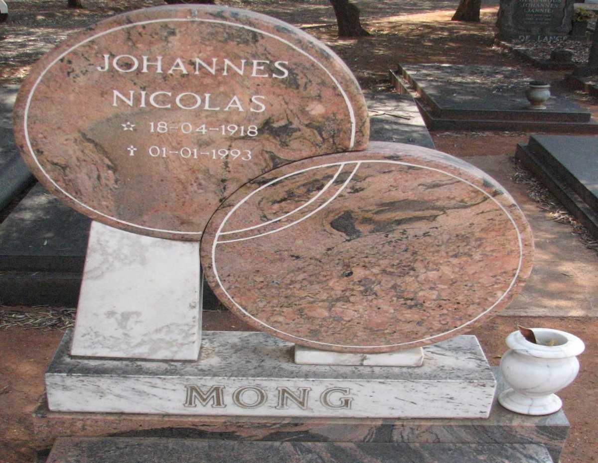 MONG Johannes Nicolas 1918-1993
