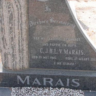 MARAIS C.J.H.L.V. 1915-1964